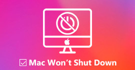 Mac Wont Shut Down