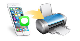 Print Text Messages out from iPhone