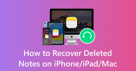 Recover Deleted Notes on iOS