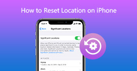 Reset Location on iPhone