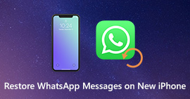 Restore WhatsApp on New iPhone