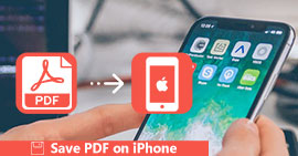 Save PDF on iPhone