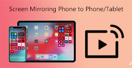 Screen Mirroring Phone to Phone Tablet
