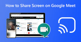 Share Screen on Google Meet
