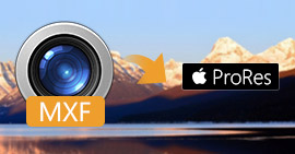 Transcode MXF file to Apple ProRes