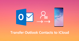 Transfer Outlook Contacts to iCloud