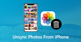 Unsync Photos from iPhone