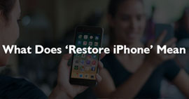 What Does Restore iPhone Mean