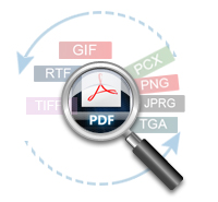 convert PDFto various output formats 
