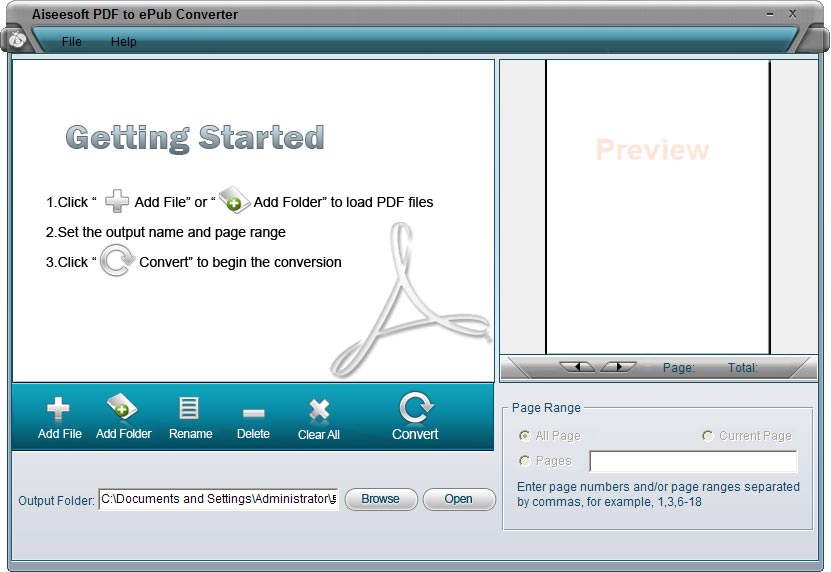 Aiseesoft PDF to ePub Converter 3.1.30