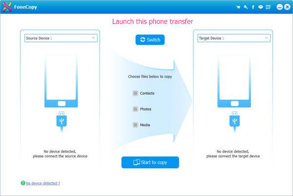 launch Android File Transfer