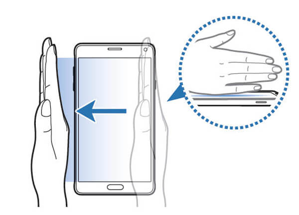 Use Palm Swipe to Capture Samsung