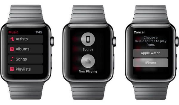 apple watch play music