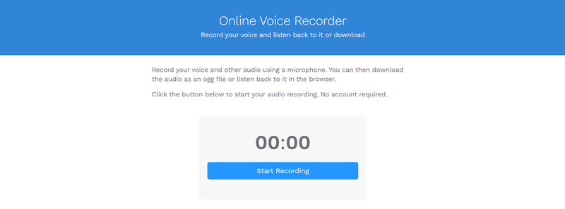 Virtualspeech Online Audio Recorder