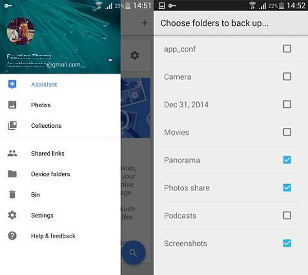 Backup Android Photos with Google+