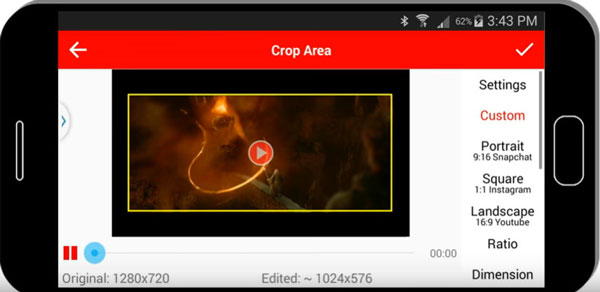 Crop Video on Android