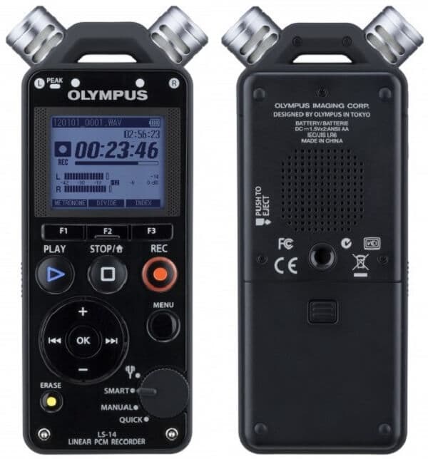 Olympus LS 14 Handheld Audio Recorder