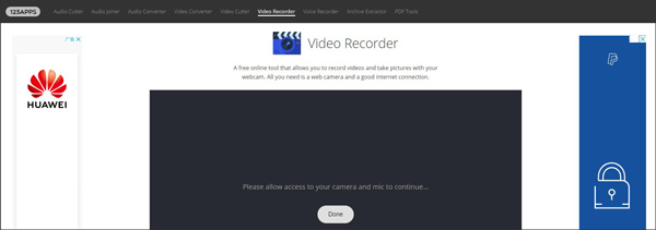 123apps MP4 Screen Recorder