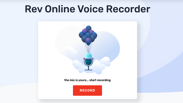 Rev Online Voice Recorder