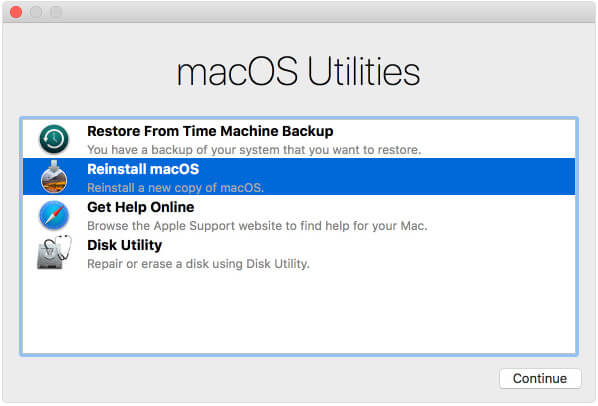 Recovery Partition on Mac