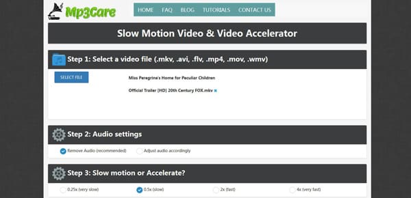 Online Fast Forward Video Editor Site