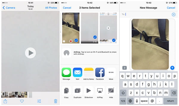 Video Messaging on iPhone
