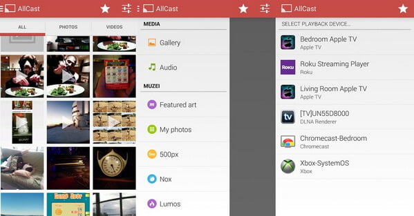 AllCast Android Video Player