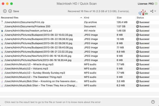 Recover Trash on Mac via Disk Drill