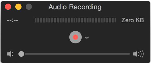 Record Audio with Quicktime Player
