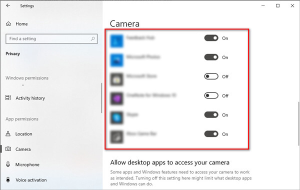 Enable Movavi Screen Recorder Windows 10