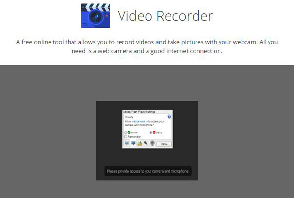 Online Video Webcam Recorder