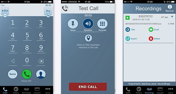 Record Calls with Call Recorder