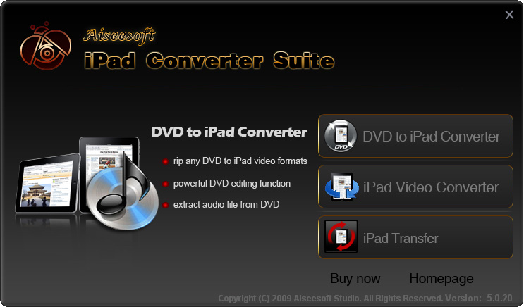 Aiseesoft iPad Converter Suite screenshots