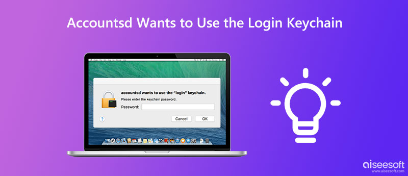 Accountsd Wants to Use Login Keychain