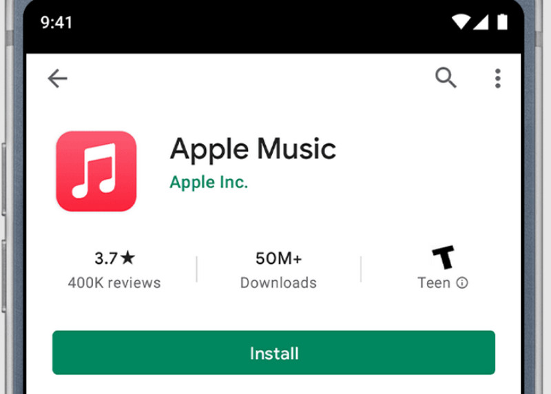Update Apple Music Google Play