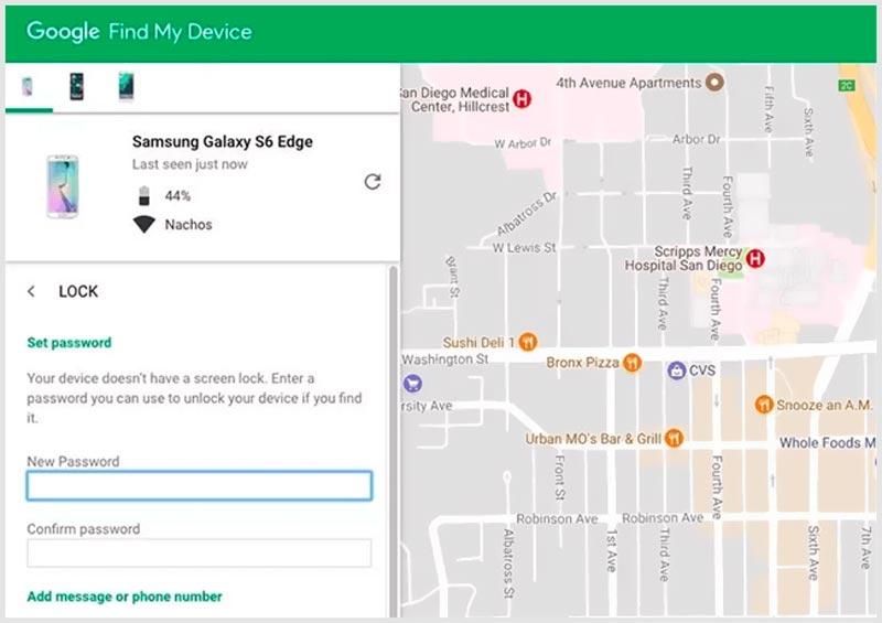Use Google Find My Device to Unlock a Phone