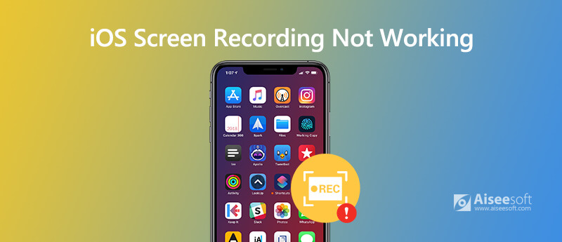 Screen Recording Not working