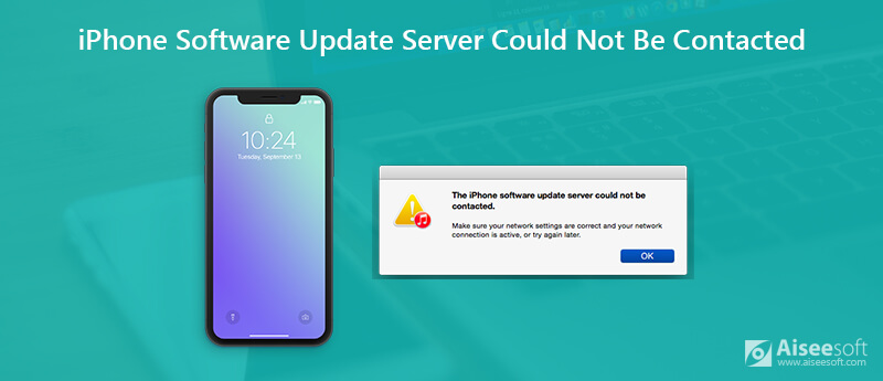 Fix iPhone Software Update Server Could Not Be Contacted