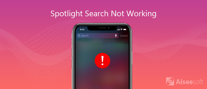iPhone Spotlight Search Not Working