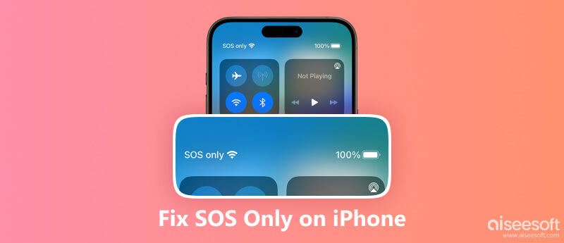 SOS Only iPhone
