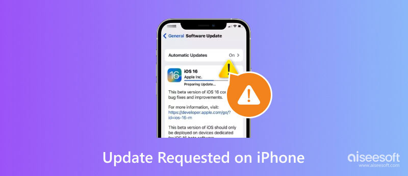 Update Requested iPhone