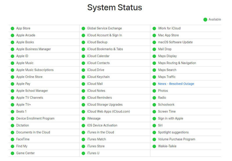 Apple System Server
