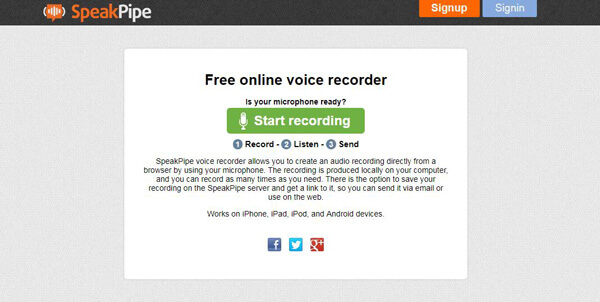 Free Online Voice Recorderr