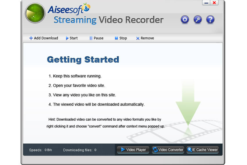 Detect and download the online videos, and convert them to all popular formats.
