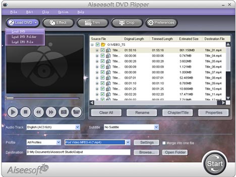 DVD Ripper in Windows Vista