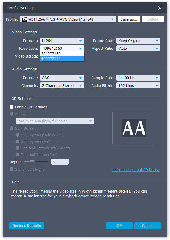 How to Convert 4K MTS to MPEG