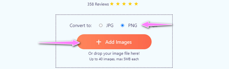 Choose Format Load Image