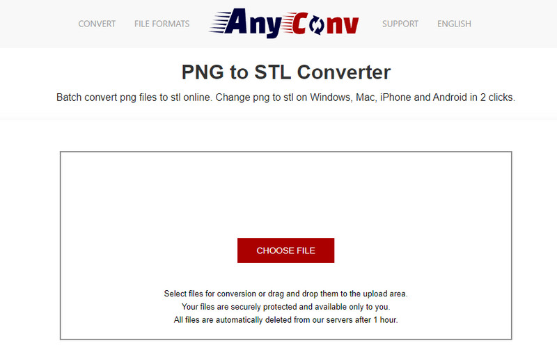 Any Converter PNG to STL Converter