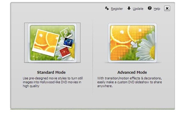 Standard Mode or Advanced Mode