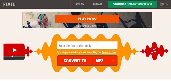 Flvto FLV to MP3 Converter